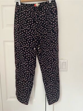 Ted Baker Black Joggers with Pink Dot Print